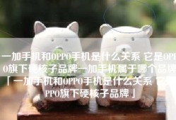 一加手机和OPPO手机是什么关系 它是OPPO旗下硬核子品牌一加手机属于哪个品牌「一加手机和OPPO手机是什么关系 它是OPPO旗下硬核子品牌」